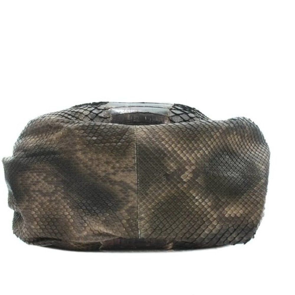 CARLOS FALCHI Caiman Crocodile & Python Oversized Shoulder Bag - Picture 6 of 10